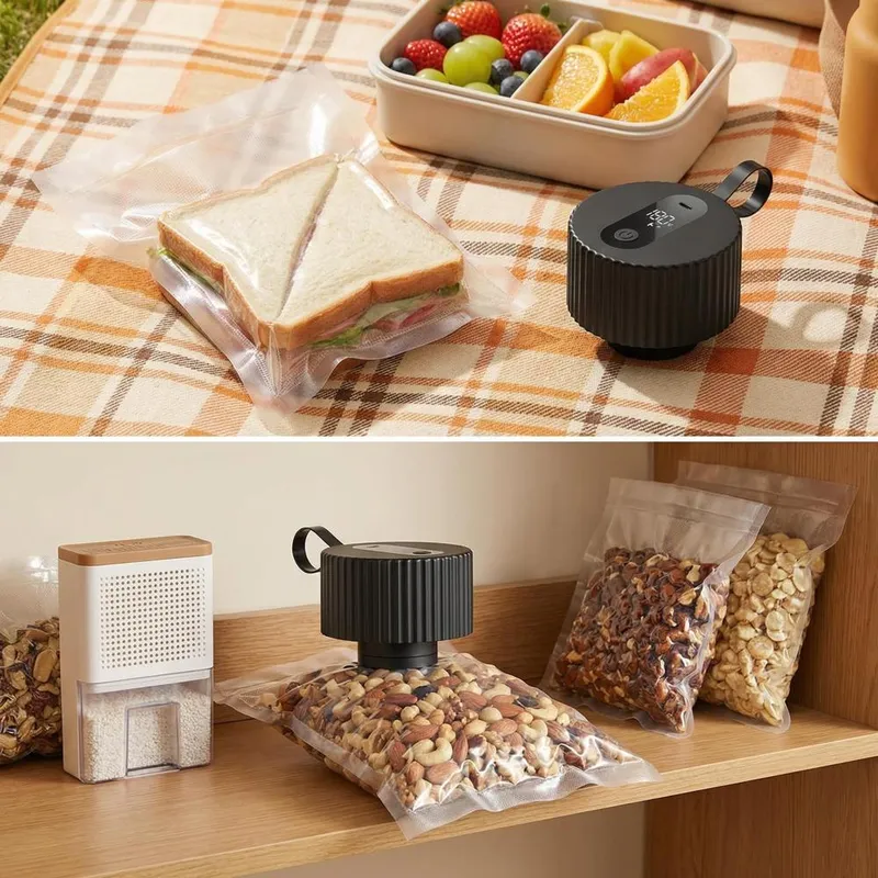 3-w-1 Ręczny Elektryczny Zesta – Food Vacuum Sealer Machine recenzja i cena