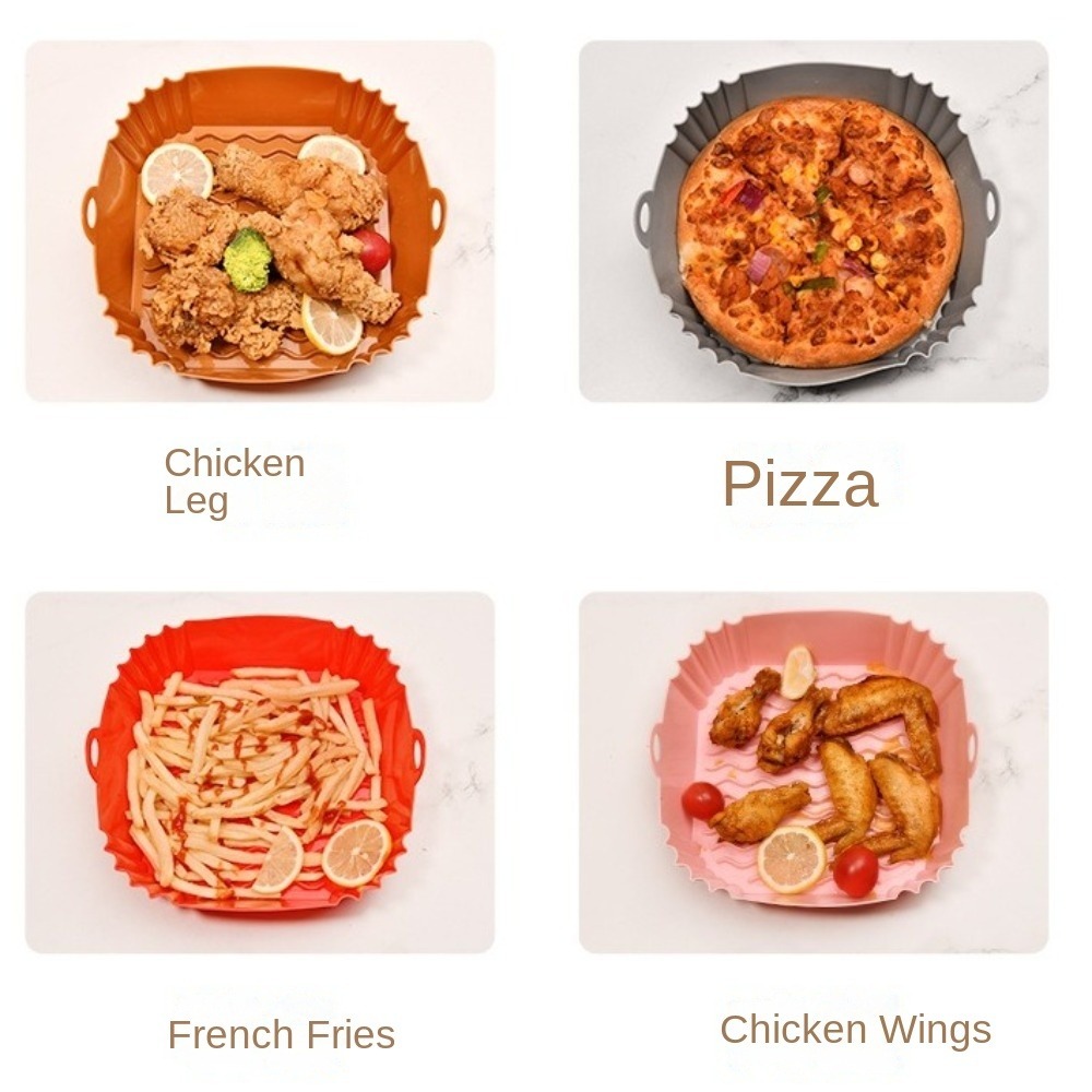 Silikonowe wkładki do frytkown – Air Fryer Silicone Pot Liner recenzja i cena