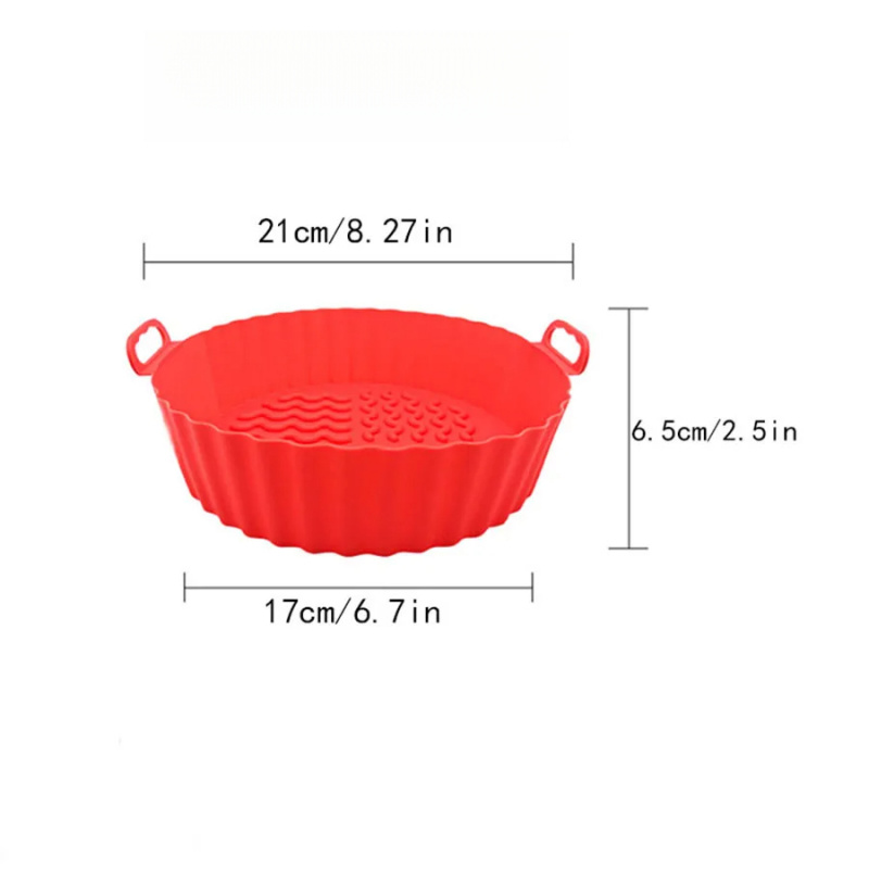 Silikonowe wkładki do frytkown – Air Fryer Silicone Pot Liner recenzja i cena