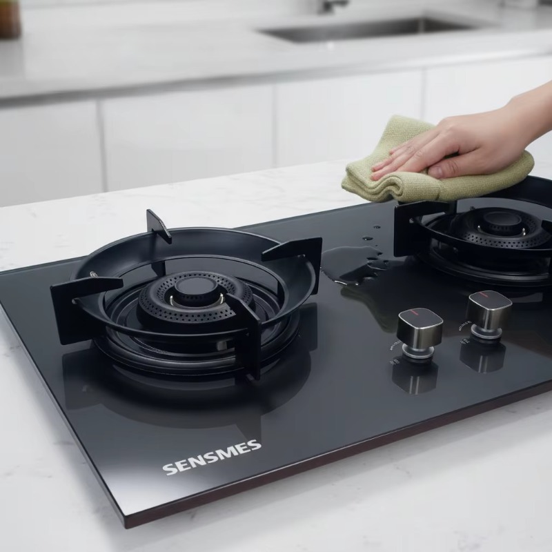 Czarna płyta gazowa z hartowan – Kitchen Appliances recenzja i cena