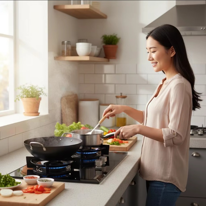 Czarna płyta gazowa z hartowan – Kitchen Appliances recenzja i cena